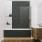 Cromat grafite Плитка настенная 13136TR 30x89,5 матовый обрезной_1